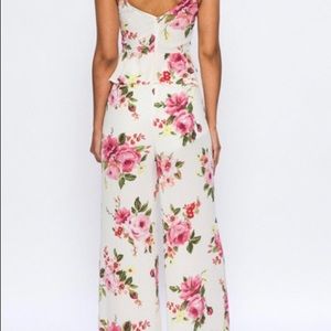 Floral jumpsuit